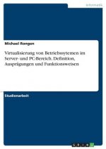 Virtualisierung von Betriebssytemen im Server- und PC-Bereich. Definition, Auspragungen und Funktionsweisen