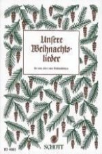 Unsere Weihnachtslieder. 1-2 Alt-Blockflöten