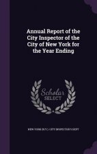 ANNUAL REPORT OF THE CITY INSPECTOR OF T