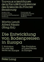 Evolution of Land Prices in Europe