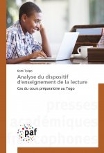 Analyse du dispositif d'enseignement de la lecture