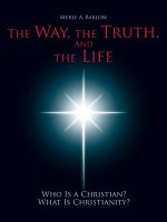Way, the Truth, and the Life
