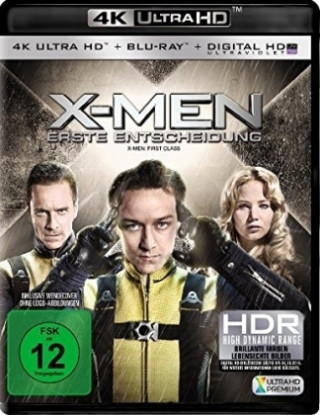 X-Men - Erste Entscheidung 4K, 2 UHD-Blu-rays