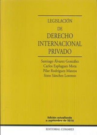 Legislación de Derecho Internacional Privado