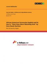 African American Vernacular English and its Use in 