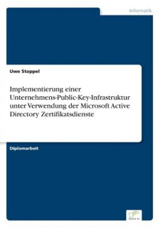 Implementierung einer Unternehmens-Public-Key-Infrastruktur unter Verwendung der Microsoft Active Directory Zertifikatsdienste