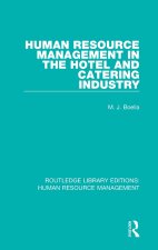 Human Resource Management in the Hotel and Catering Industry