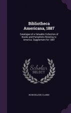 BIBLIOTHECA AMERICANA, 1887: CATALOGUE O