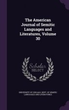 THE AMERICAN JOURNAL OF SEMITIC LANGUAGE