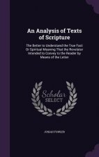 AN ANALYSIS OF TEXTS OF SCRIPTURE: THE B