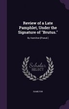REVIEW OF A LATE PAMPHLET, UNDER THE SIG