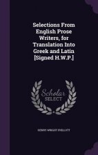 SELECTIONS FROM ENGLISH PROSE WRITERS, F