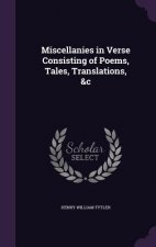MISCELLANIES IN VERSE CONSISTING OF POEM