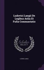 Ludovici Langii de Legibus Aelia Et Fufia Commantatio