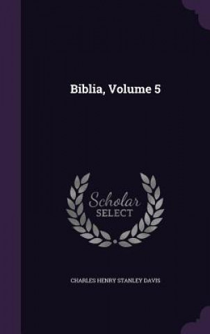 BIBLIA, VOLUME 5