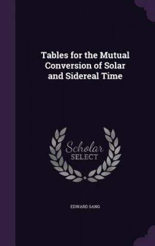TABLES FOR THE MUTUAL CONVERSION OF SOLA