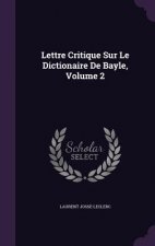 Lettre Critique Sur Le Dictionaire de Bayle, Volume 2