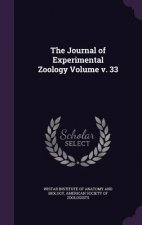Journal of Experimental Zoology Volume V. 33