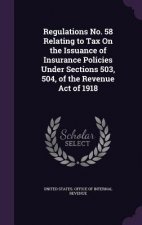 Regulations No. 58 Relating to Tax on the Issuance of Insurance Policies Under Sections 503, 504, of the Revenue Act of 1918