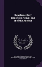 SUPPLEMENTARY REPORT ON ITEMS I AND II O