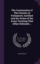 THE CONTINUATION OF THIS SESSION OF PARL