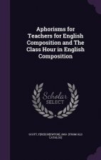 APHORISMS FOR TEACHERS FOR ENGLISH COMPO