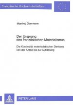 Der Ursprung des franzoesischen Materialismus