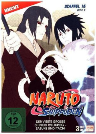 Naruto Shippuden, 3 DVDs