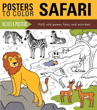 Posters to Color: Safari