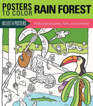 Posters to Color: Rain Forest