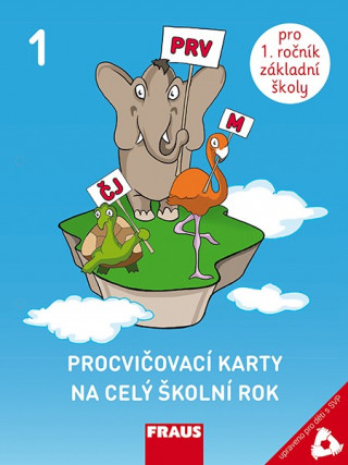 Procvičovací karty na celý školní rok 1 pro děti s SVP