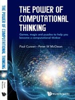 Power Of Computational Thinking, The: Games, Magic And Puzzles To Help You Become A Computational Thinker