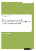 Preismanagement, strategische Analysemethoden und Corporate Identity in der Gesundheitsbranche