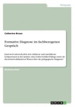 Formative Diagnose im fachbezogenen Gesprach