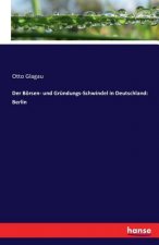 Boersen- und Grundungs-Schwindel in Deutschland