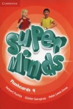 Super Minds Level 4 Flashcards (Pack of 89)
