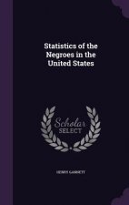 Statistics of the Negroes in the United States