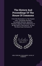 History and Proceedings of the House of Commons