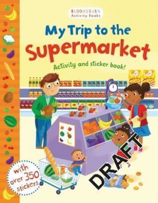 My Trip to the Supermarket Activity and Sticker Book