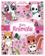 Cool & Calm Colouring for Kids: Baby Animals