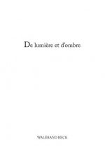 De lumiere et d'ombre