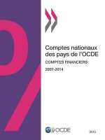 Comptes nationaux des pays de l'OCDE, Comptes financiers 2015