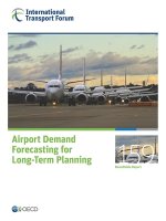 Airport demand forecasting for long-term planning