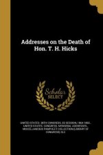 ADDRESSES ON THE DEATH OF HON