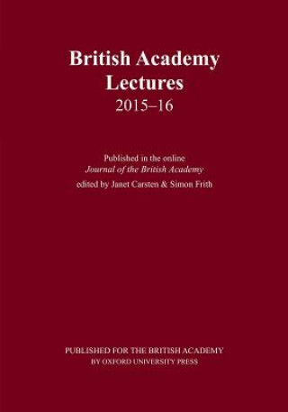 British Academy Lectures, 2015-16