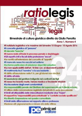 Ratio Legis (Numero 4, Anno 2016)