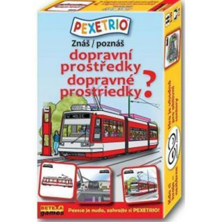 Pexetrio Znáš dopravní prostředky?