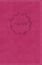KJV, Deluxe Gift Bible, Imitation Leather, Pink, Red Letter Edition