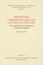 Un Repertoire chronologique de lettres de Voltaire