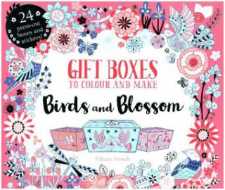 Gift Boxes to Colour and Make: Birds and Blossom